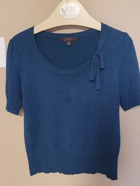 💚10 for $10💚 Bundle and save Short Sleeve Scoop Neck Sweater in Teal